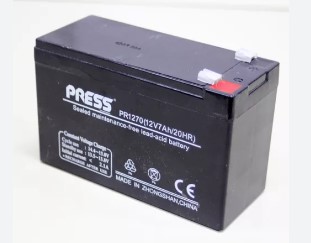Bateria de Gel Recargable de 7A  12V PRESS (PR1270)