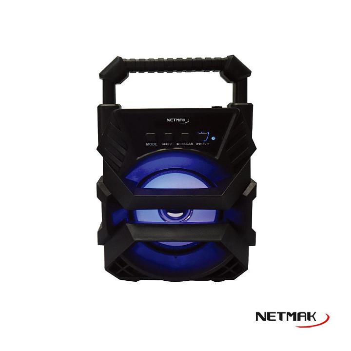 Parlante Portatil Bluetooth 3" Netmak (NM-DRAKE)