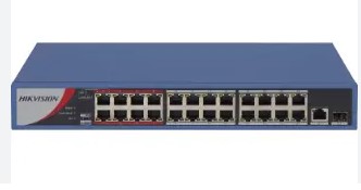 Switch Hikvision 24 Puertos 10/100 Mbps Rackeable (DS-3E0326P-E/M(B))