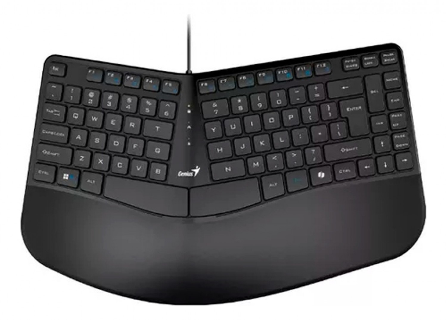 Teclado Genius Usb Ergo KB-700 Black (31310053401)