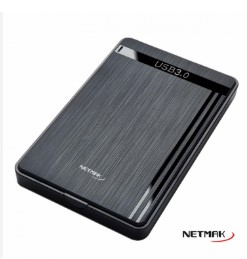 Carry Disk Externo Sata 2.5" Usb 3.0 Netmak (NM-CASE-3)