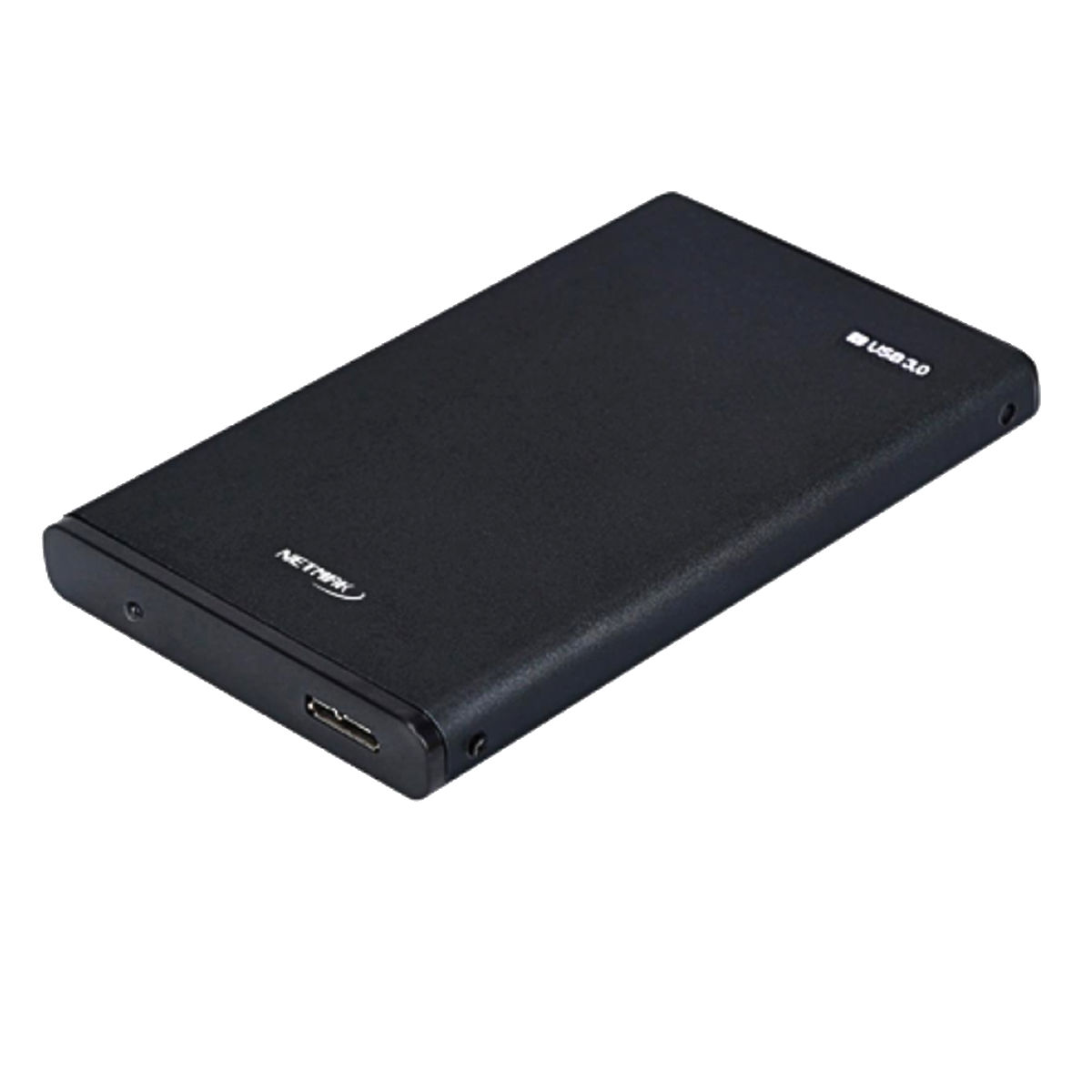 Carry Disk Externo Sata 2.5" USB 3.0 Aluminio Netmak (NM-CASE-AL)
