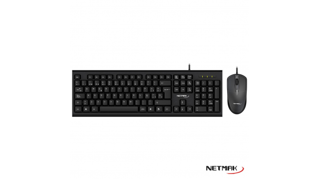 Teclado + Mouse Usb Netmak (NM-KB340)