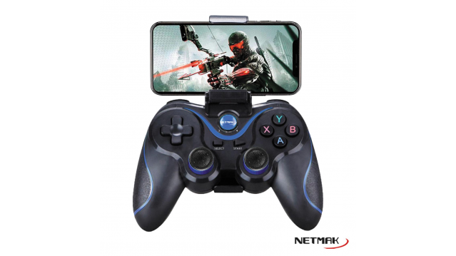 Joystick BT Android con Soporte 5en1 Netmak (NM-NITRO)