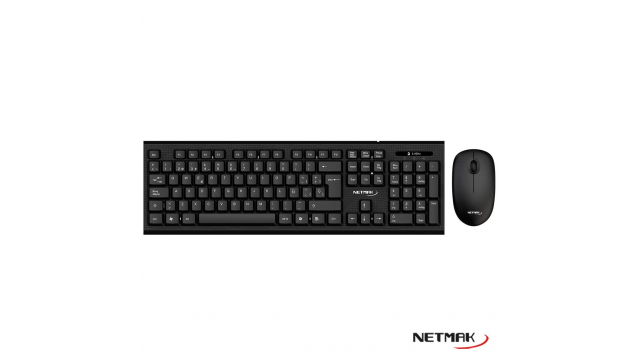Teclado + Mouse Inalambrico Netmak (NM-KB760)