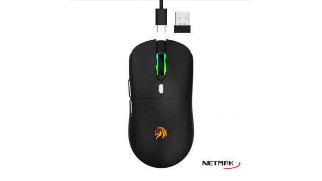 Mouse Gamer Inalambrico Recargable Netmak (NM-WONDER)