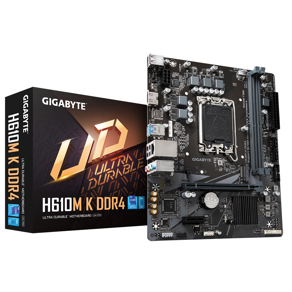 Mother Gigabyte H610M K DDR4 s1700