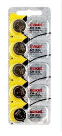 Pila Maxell CR1620 Blister x5 (BP X20)