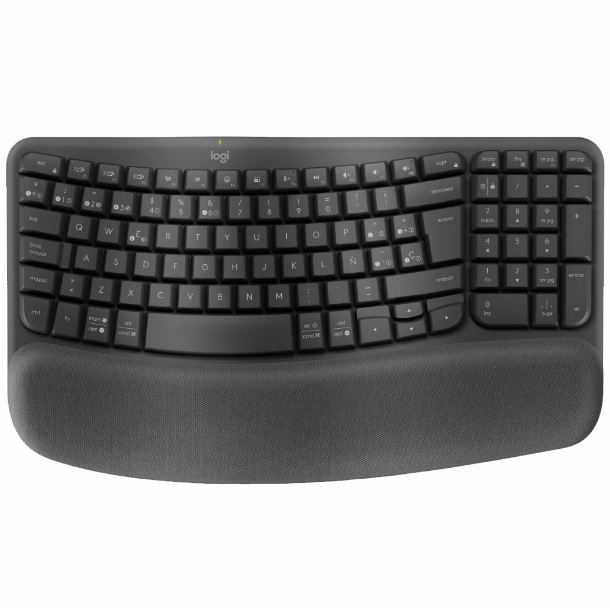 Teclado Inalambrico Logitech Wave Keys Negro (920-012278)