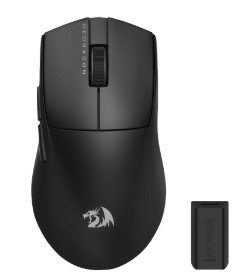 Mouse Inalambrico Redragon 2.4G/BT 26.000 DPI Negro (M916-PRO-1K)