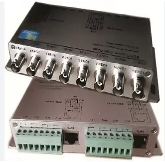 Bulenera de 8 Canales Metalico AHD HDCVI HDTVI HD 8CH. cable UTP CAT 5/5E/6