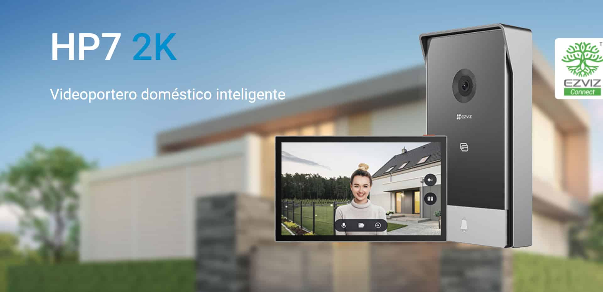 Portero Visor Smart Home Ezviz (CS-HP7 3MP) R101-1W2TFC