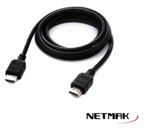 Cable HDMI 4K M/M 3 Mts V2.0 Netmak (NM-C98 3)