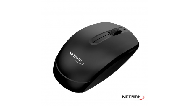 Mouse Inalambrico Netmak (NM-M684) Negro
