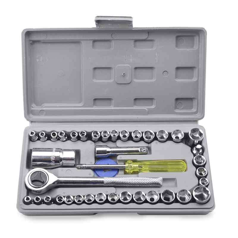 Kit de Llaves Combinadas 40 Piezas Nappo (NHK-047) 628435