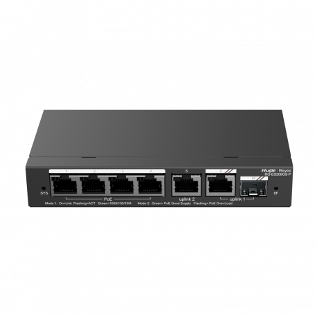 Switch 6 port Ruijie Reyee (RG-ES206GS-P)