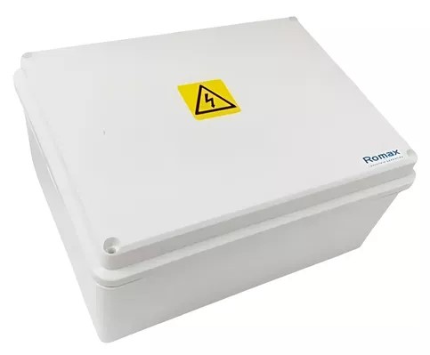 Caja Plastica Estanco Cuadrada 20x20x14 Romax (514)