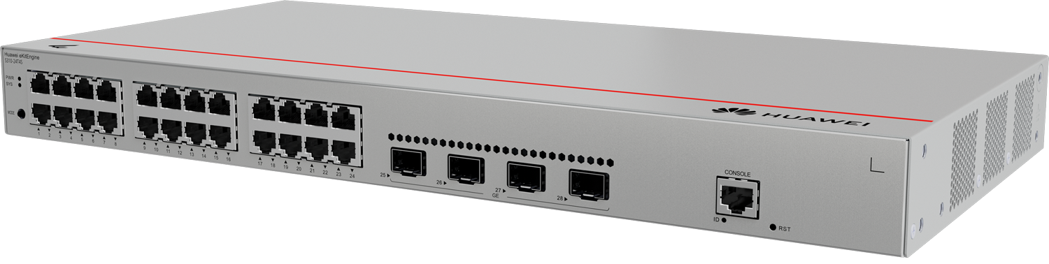 Switch 24 Puertos 10/100/1000 Huawei LAYER 3 (S310-24T4S)
