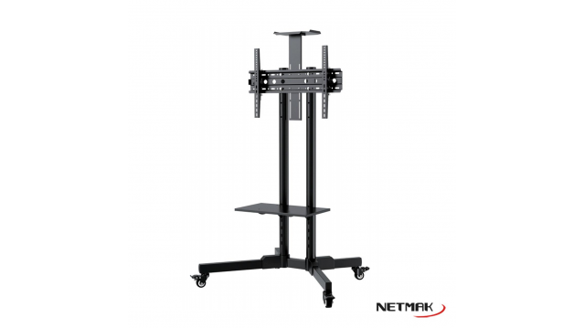 Soporte para Tv Led 32-75" Pie c/Ruedas Netmak (NM-ST37)