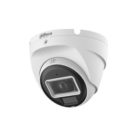 Camara HDCVI 2.8 Mm 2MP Domo Int/Ext Dahua (DH-HAC-T2A21P-U-0280B) Metalica