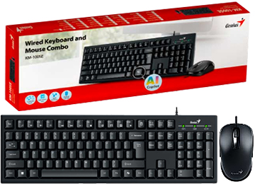 Teclado + Mouse USB Genius Smart KM-1000SE (31330009401)