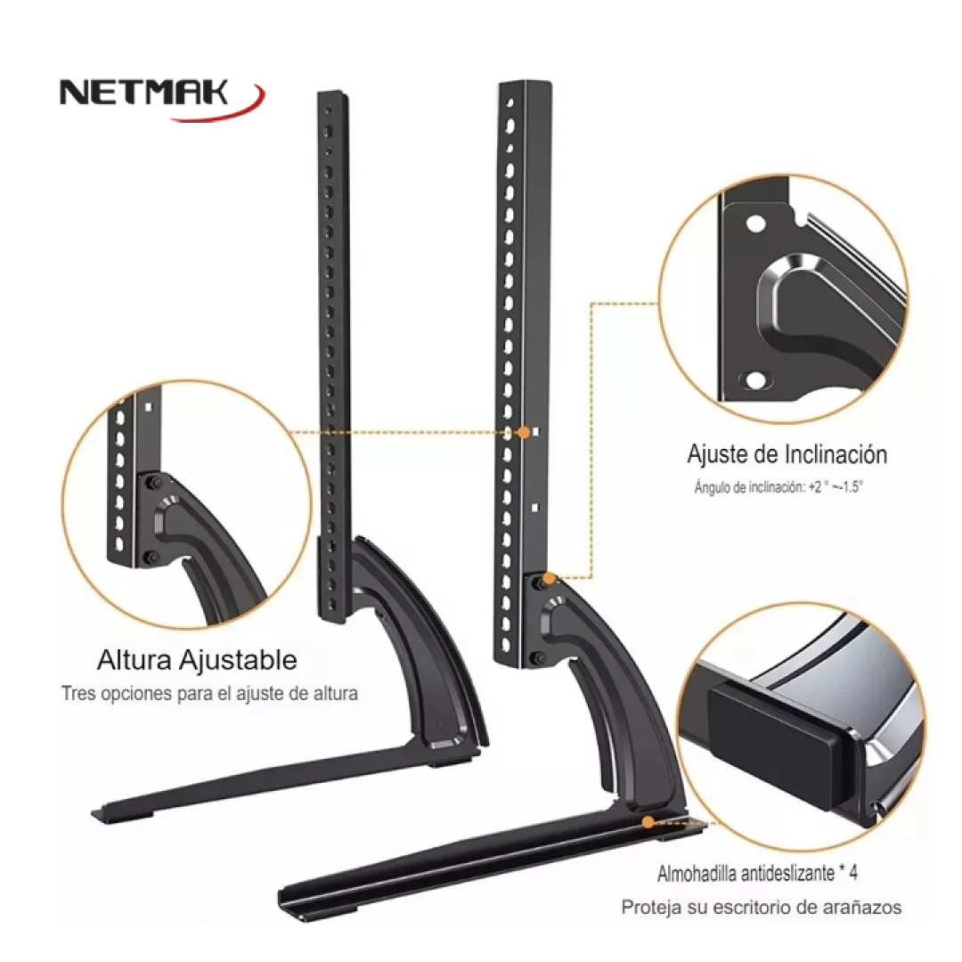 Soporte Base Para Led/Lcd (NM-ST25)