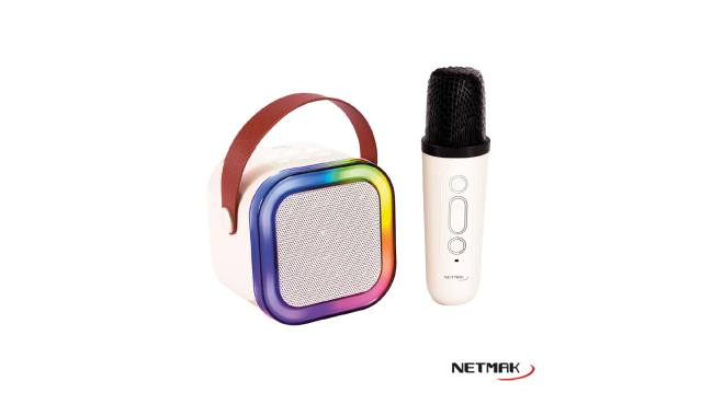 Mini Karaoke con Microfono Netmak (NM-BUDDY)