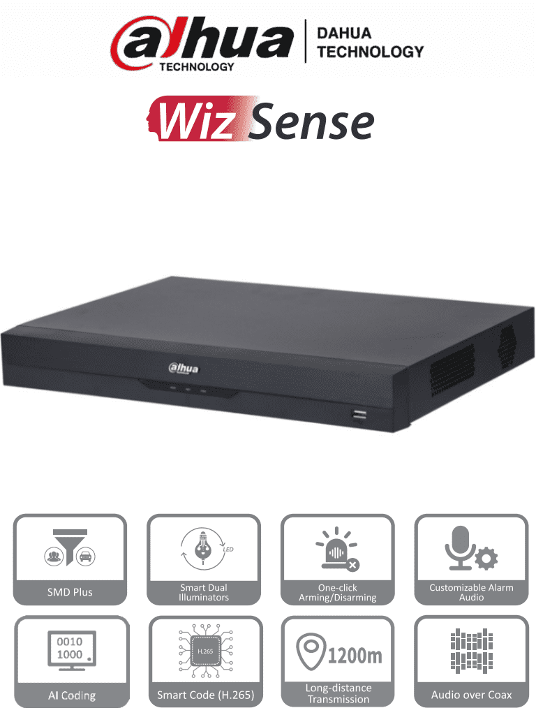 DVR 32 Canales DH-XVR4232AN-I(V2.0) Dahua