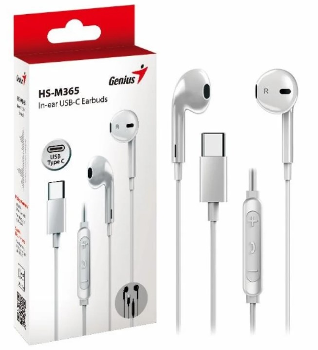 Auricular Genius Usb-C HS-M365 White (31710030401)
