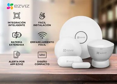 Kit de Alarma IP Ezviz Inlambrica (CS-B1) A0-A34