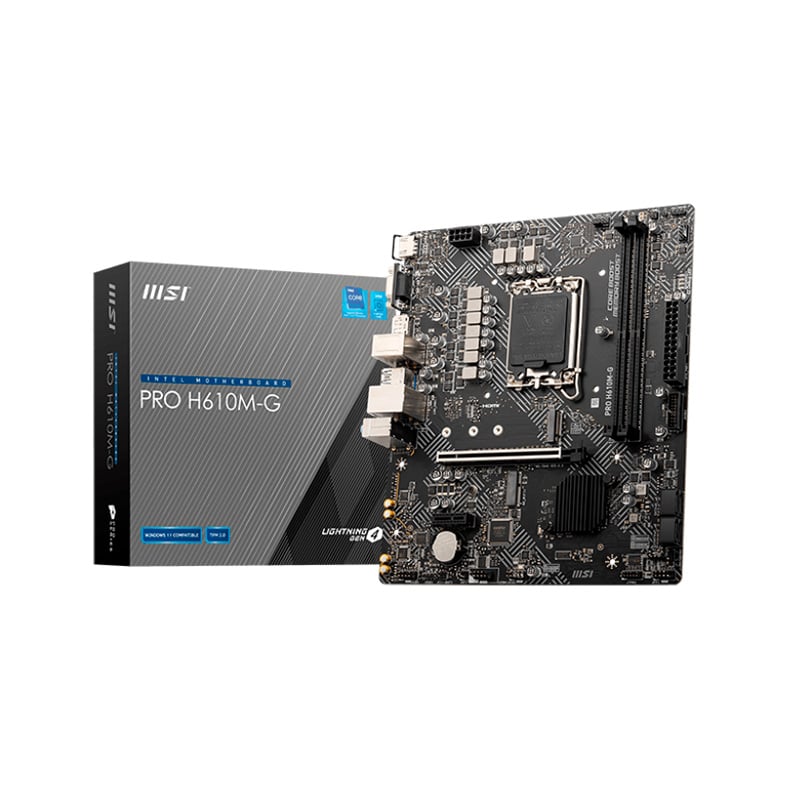 Mother MSI PRO H610M-G  DDR5 s1700 12-13va (911-7D46-204)