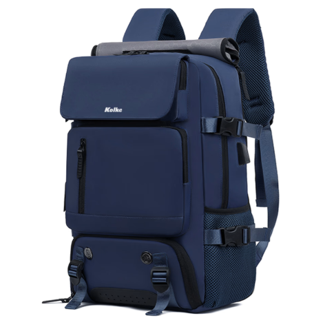 Mochila Kolke HIKES AZUL OSCURO (KVM-720) 630753