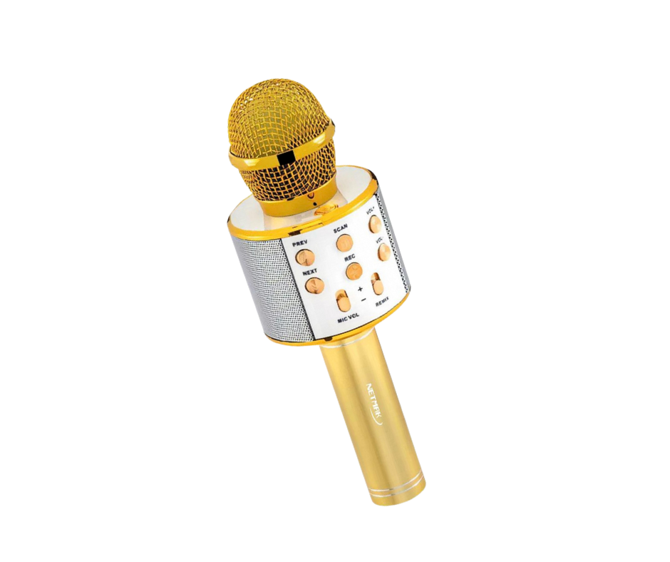 Microfono Karaoke Bluetooth Parlante Netmak (NM-MC20)
