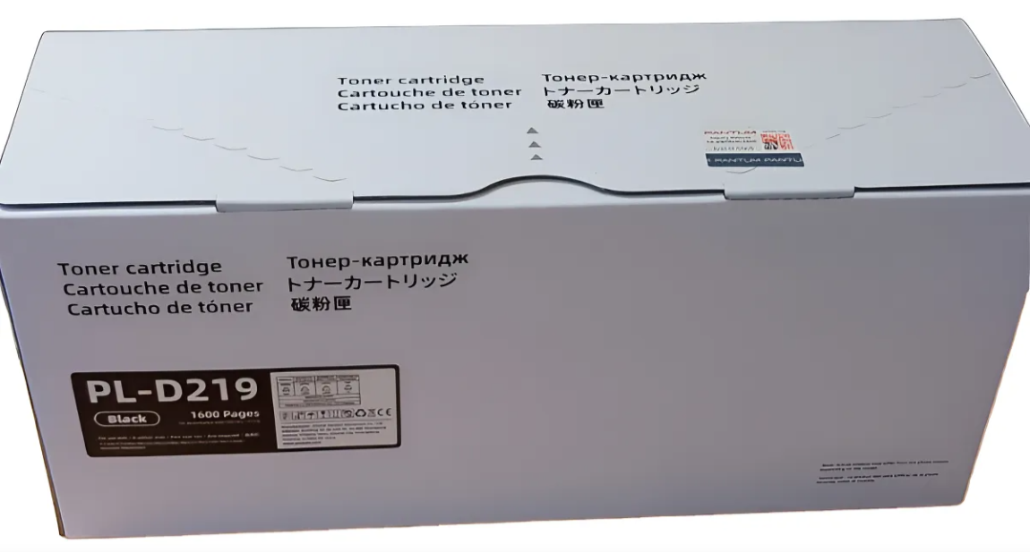 Toner Pantum Original PDL219 (PL-D219) CAJA BLANCA