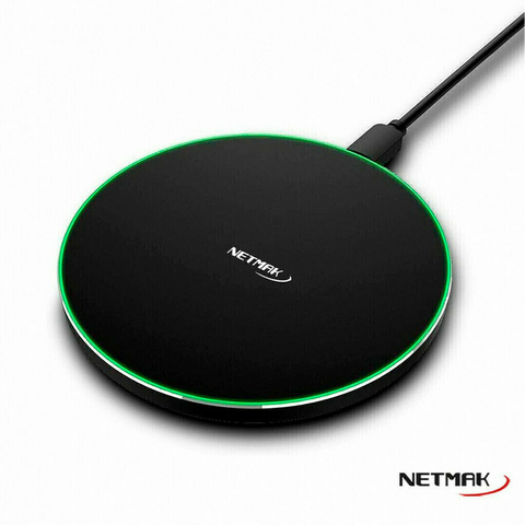 Base de Carga Inalambrica de 10W Netmak (NM-BC12)