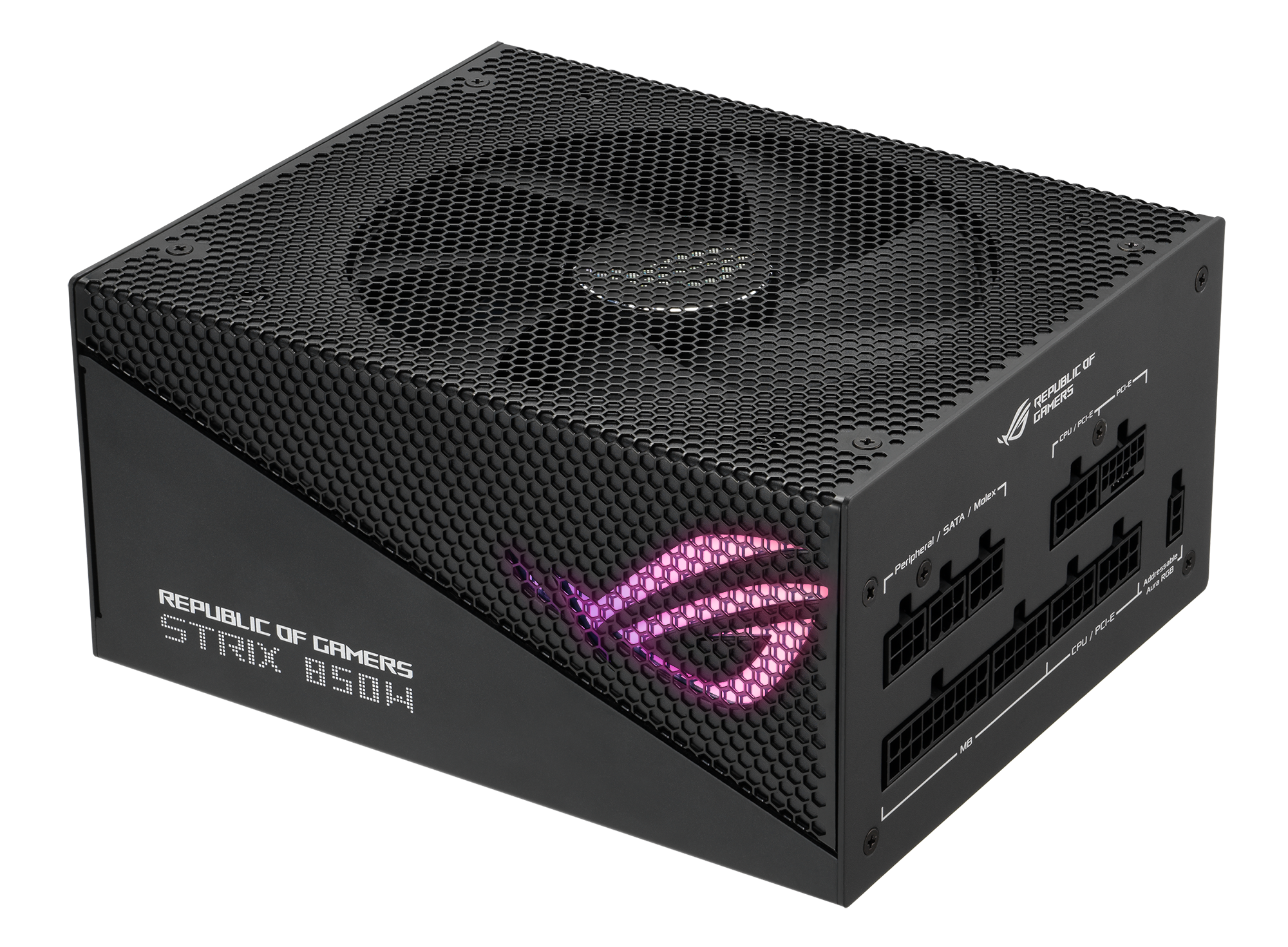 Fuente Asus Gaming ROG STRIX 850W AURA Edition 80Plus Gold (ROX-STRIX-850G-AURA-GAMING)