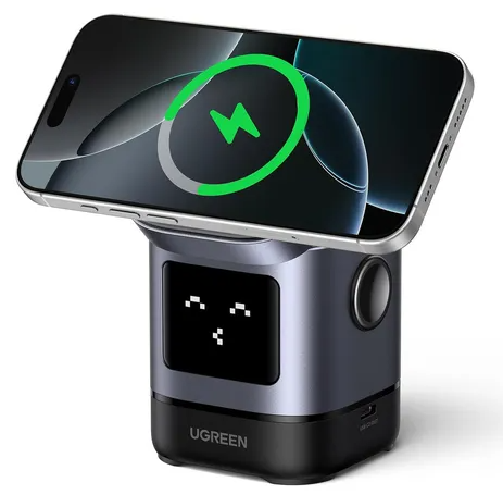 Cargador Inalambrico Magnetico Iphone+Airpods Ugreen (W709)