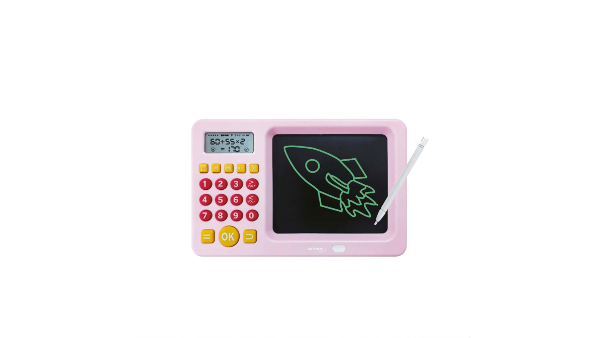 Pizarra Magica C/Calculadora Netmak (NM-PM103-P) Rosa