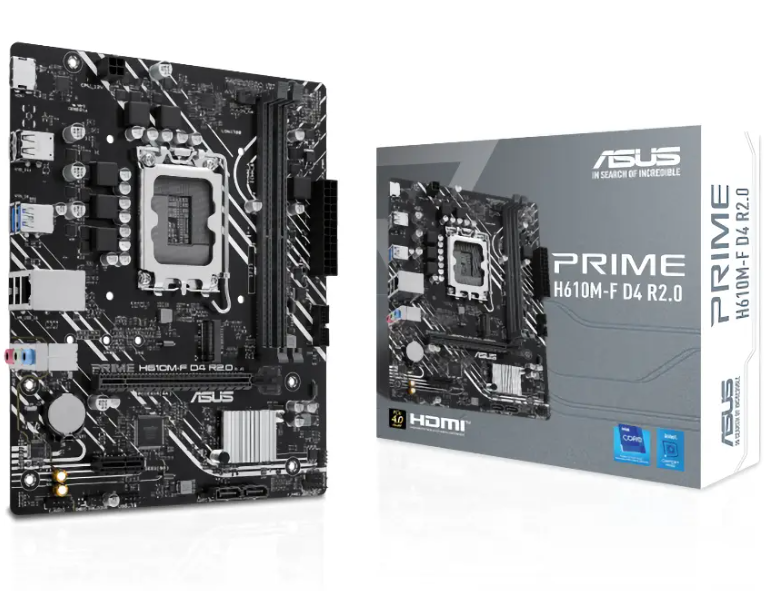 Mother Asus Prime H610M-F D4 R2.0 s1700 (90MB1H70-M0EAY0)