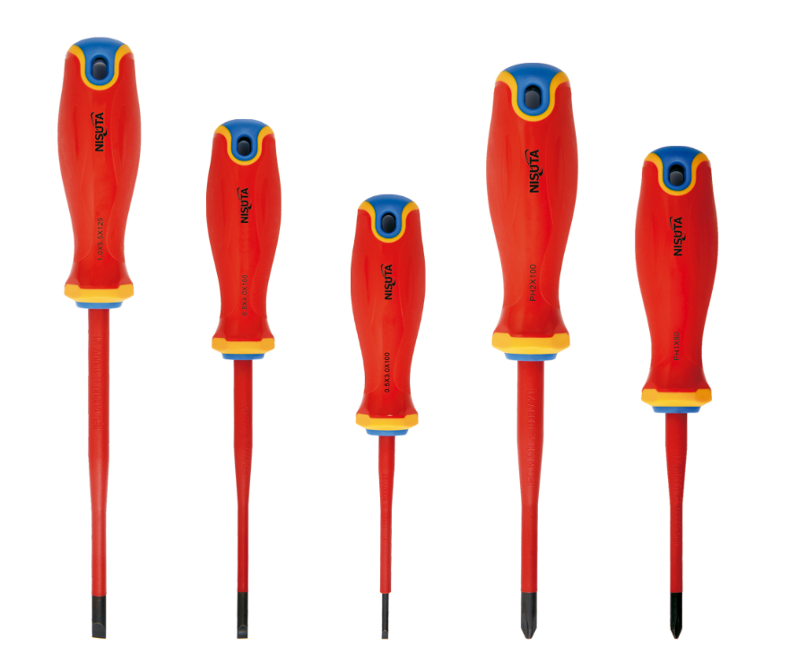 Kit de Destornillador de 1000V 5Piezas Nisuta (NSKVDE5)
