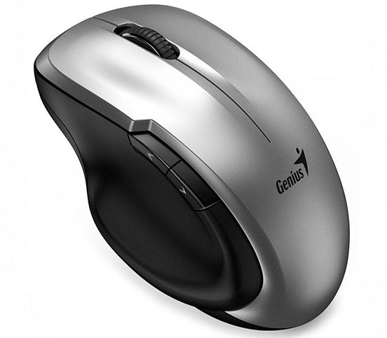 Mouse Inalambrico Genius Ergo 8200s Silver Tipo-C (31030029404)