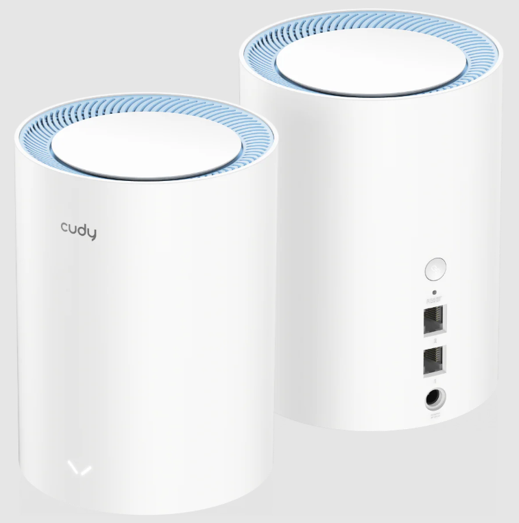Sistema Wi-Fi Mesh Cudy AC1200 Pack x2 (M1200)