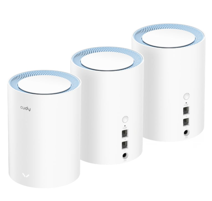 Sistema Wi-Fi Mesh Cudy AC1200 Pack x3 (M1200)