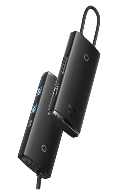 Hub 6 Puertos FiShop usb-c Baseus (A01127)