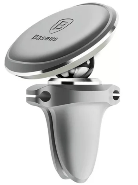 Soporte Magnetico de Celular Para Auto Baseus (SUGX020012) Plata A01261