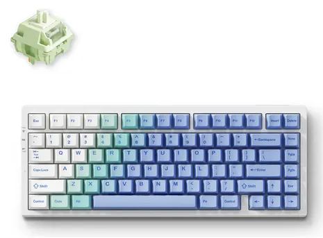 Teclado Mecanico G75 PRO Arctic Snow (MCG7512) A01773