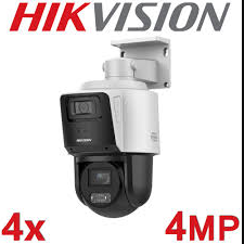 Camara PTZ IP Dual 4MP+4MP 4X 2.8mm Hikvision (DS-2SE3C404MWG-E/14)