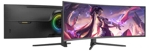 Monitor 49" Curvo Solarmax 144Hz DQHD ARGB DP/HDMI/Type-C Negro (SX49CW7B)
