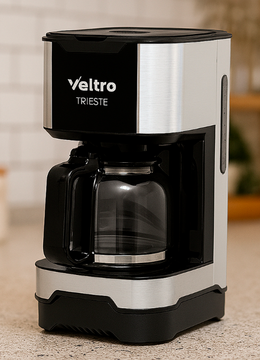 Cafetera 12 Posillos Silver 1.2L Veltro (VOCMF1S)