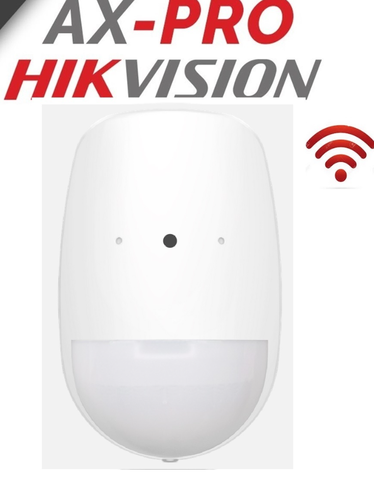 Sensor PIR Inalambrico para Alarmas Hikvision (DS-PDD12P-EG2-WB)